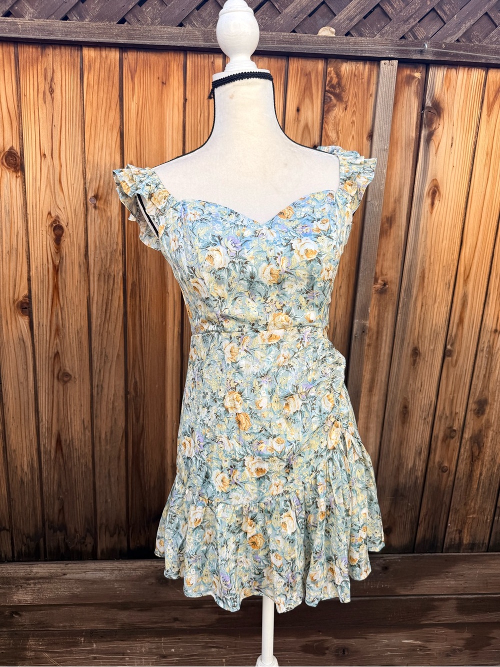 HELLO MOLLY KEEP IT POPPING DRESS GREEN Size Medium